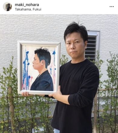 書道家師範 カク様より | 肖像画家 野原真輝